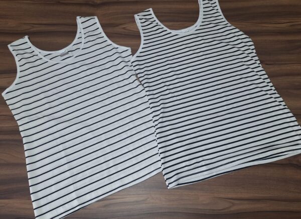 MUSCULOSA DE MODAL RAYADA - Image 4